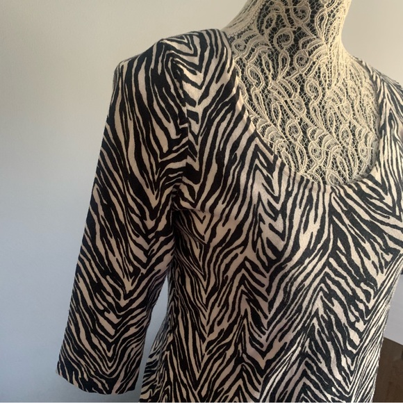 Ann Taylor Zebra Print Dress - Picture 3 of 8